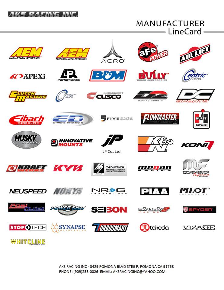 Auto Parts Brand Names